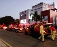 Chuvas: Paraná envia força-tarefa do Corpo de Bombeiros ao Rio Grande do Sul