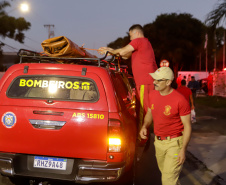 Chuvas: Paraná envia força-tarefa do Corpo de Bombeiros ao Rio Grande do Sul