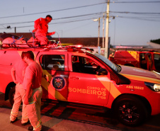 Chuvas: Paraná envia força-tarefa do Corpo de Bombeiros ao Rio Grande do Sul