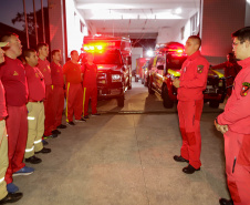 Chuvas: Paraná envia força-tarefa do Corpo de Bombeiros ao Rio Grande do Sul