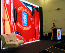 BATALHÃO DE POLÍCIA DE TR NSITO REALIZA O 2º SEMINÁRIO ESTADUAL DE TR NSITO NA CIDADE DE FOZ DO IGUAÇU EM PROL AO MAIO AMARELO