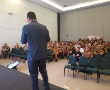 BATALHÃO DE POLÍCIA DE TR NSITO REALIZA O 2º SEMINÁRIO ESTADUAL DE TR NSITO NA CIDADE DE FOZ DO IGUAÇU EM PROL AO MAIO AMARELO