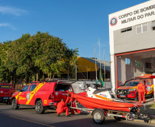 Paraná amplia força-tarefa dos bombeiros no RS e prazo da campanha de arrecadação