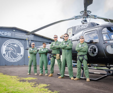 Polícia Civil do Paraná envia helicóptero e policiais para auxiliar o Rio Grande do Sul