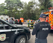 PCPR leva orientações sobre o Maio Amarelo para a população de Curitiba e Maringá