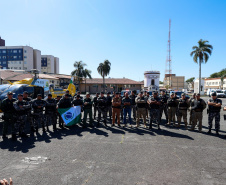 Paraná envia policiais militares para auxiliar o Rio Grande do Sul com a segurança pública
