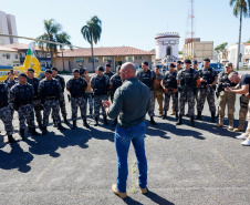 Paraná envia policiais militares para auxiliar o Rio Grande do Sul com a segurança pública