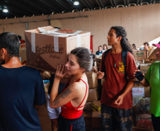 Com apoio da Ceasa, Paraná envia nova remessa com mais 400 toneladas de doações ao RS