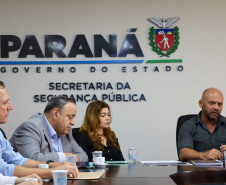 Secretário Hudson recebe comitiva de Marechal Cândido Rondon