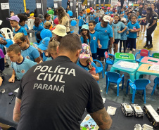 PCPR na Comunidade leva serviços de polícia judiciária e exposições para população de Palotina, Almirante Tamandaré e Pinhais