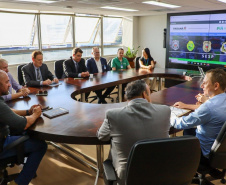 Secretário Hudson recebe comitiva de Marechal Cândido Rondon