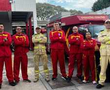 Paraná vai mandar novos bombeiros com cães de busca para o Rio Grande do Sul
