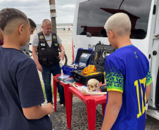 Museu de Ciências Forenses promove exposições itinerantes em todo o Paraná