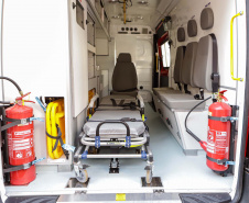 Ambulâncias mais modernas do Brasil garantem padrão de qualidade do Siate no Paraná