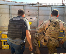 PCPR e PRF apreendem 154 quilos de cocaína em Cascavel