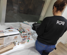 PCPR apreende produtos irregulares em clínica estética em Curitiba