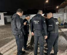 Operação da PCPR mira organização ligada ao tráfico na Região Metropolitana de Curitiba