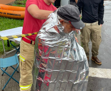 Curso de resposta a desastres preparou bombeiros do Paraná para ação no Rio Grande do Sul