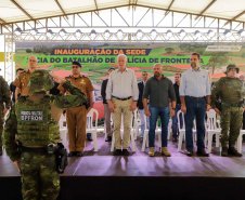 Reforço na fronteira: Estado inaugura sede da 2ª Companhia do BPFron, em Guaíra