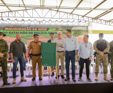 Reforço na fronteira: Estado inaugura sede da 2ª Companhia do BPFron, em Guaíra
