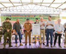 Reforço na fronteira: Estado inaugura sede da 2ª Companhia do BPFron, em Guaíra