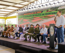 Reforço na fronteira: Estado inaugura sede da 2ª Companhia do BPFron, em Guaíra