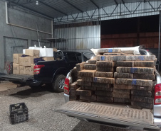 Polícia Militar do Paraná apreende 5,6 toneladas de maconha em Maringá