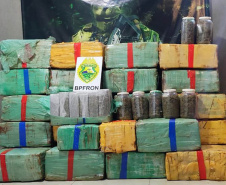 Operação Protetor: polícia apreende 1.350 kg de maconha em Cruzeiro do Oeste e Guaíra