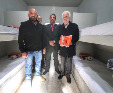 Piana inaugura unidade prisional com 392 vagas no complexo penitenciário de Piraquara