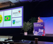 Experiência aplicada pela PMPR em Curitiba é apresentada em evento de segurança nos EUA