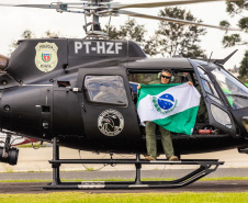 PCPR comemora oito anos do Grupamento de Operações Aéreas com 3.172 missões