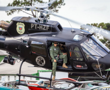 PCPR comemora oito anos do Grupamento de Operações Aéreas com 3.172 missões