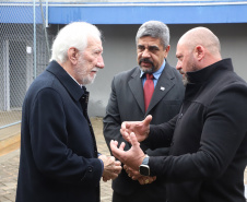 Piana inaugura unidade prisional com 392 vagas no complexo penitenciário de Piraquara