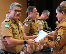 Solenidades em três cidades do Paraná celebram formaturas do Curso de Aperfeiçoamento de Sargentos da PMPR