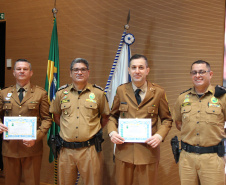 Solenidades em três cidades do Paraná celebram formaturas do Curso de Aperfeiçoamento de Sargentos da PMPR