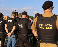Operação da PCPR e PMPR cumpre 25 mandados de prisão contra o tráfico