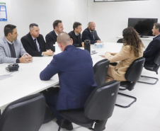 SESP realiza visita institucional ao secretário da SEAP 
