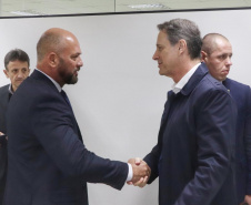 SESP realiza visita institucional ao secretário da SEAP 