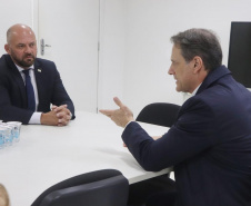 SESP realiza visita institucional ao secretário da SEAP 