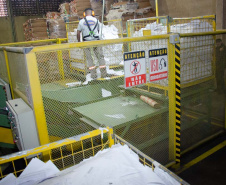 Documentos descartados pela PCPR são reciclados e vão ajudar entidades assistenciais