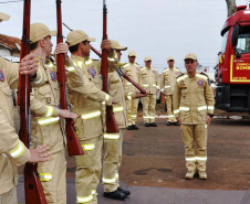 Corpo de Bombeiros inaugura terceiro Quartel Integrado do Paraná, em Mauá da Serra.