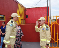 Corpo de Bombeiros inaugura terceiro Quartel Integrado do Paraná, em Mauá da Serra.