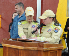 Corpo de Bombeiros inaugura terceiro Quartel Integrado do Paraná, em Mauá da Serra.