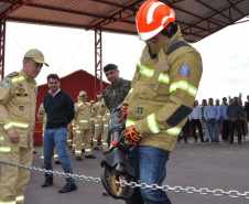 Corpo de Bombeiros inaugura terceiro Quartel Integrado do Paraná, em Mauá da Serra.