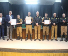 PMPR realiza formatura do Curso de Policiamento de Trânsito Rodoviário em Curitiba