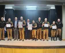 PMPR realiza formatura do Curso de Policiamento de Trânsito Rodoviário em Curitiba