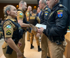 PMPR realiza formatura do Curso de Policiamento de Trânsito Rodoviário em Curitiba