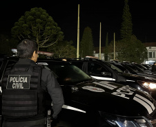 Operação da PCPR e PMPR cumpre 25 mandados de prisão contra o tráfico