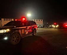 Operação da PCPR e PMPR cumpre 25 mandados de prisão contra o tráfico