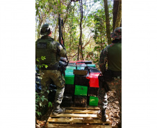 Batalhão de Polícia Ambiental apreende 933 quilos de maconha em Umuarama